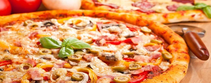 Pizza andalouse à emporter à aixlesbains et chambéry
